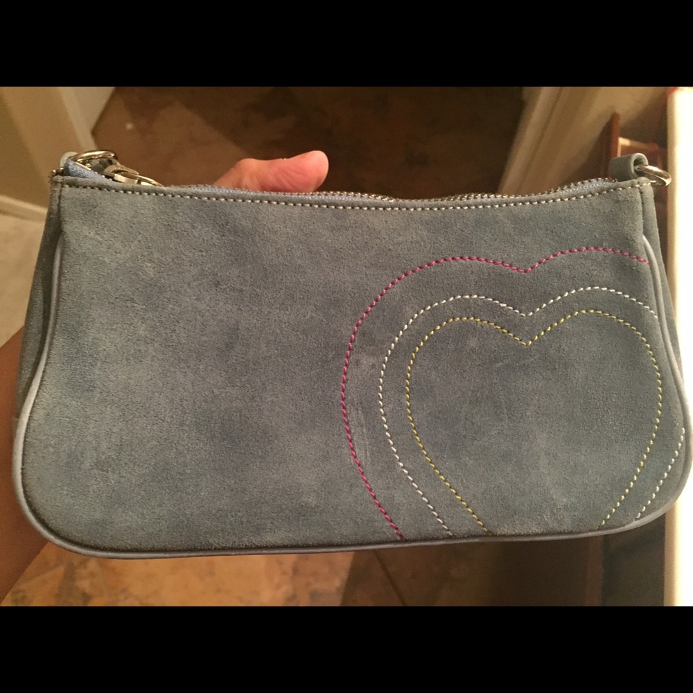 Small Suade Coach Handbag